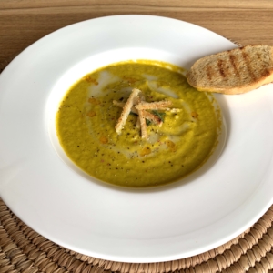 Bitter Leaf & Carrot Velouté