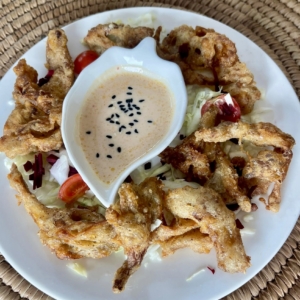 Crispy Oyster Mushrooms