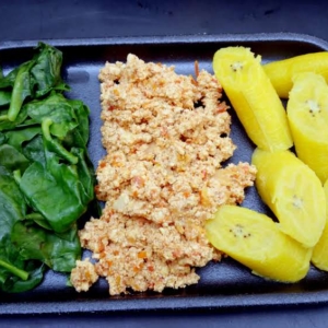 Sweet Potatoes & Tofu Scramble