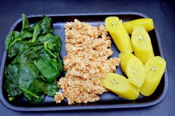 Tofu Scramble Spinach